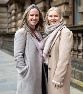 Photo ofLisa Gallagher (left) and Nikki Slowey (right) Co-Founders of Flexibility Works Photo ofLisa Gallagher (left) and Nikki Slowey (right) Co-Founders of Flexibility Works
