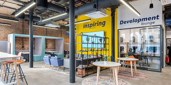 Inside the Barclays Eagle Labs in Glasgow