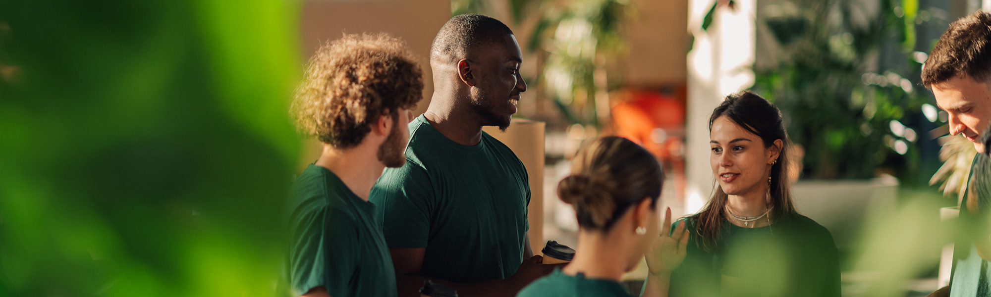 Group of people volunteering