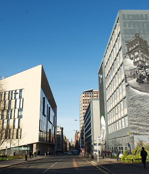 View down George Street