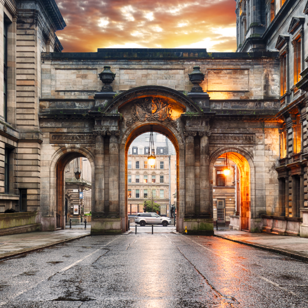 John Street - Outlander filming location