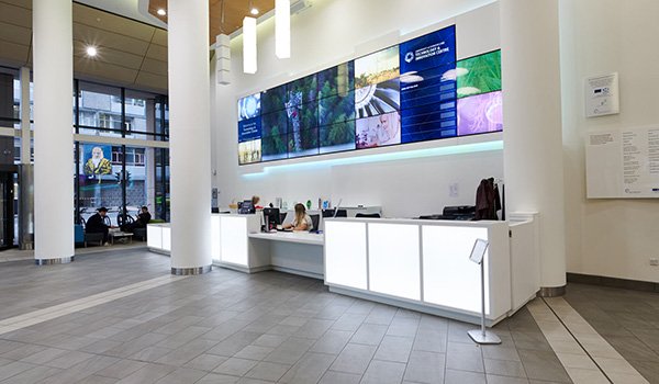 Technology and Innovation Centre reception area 