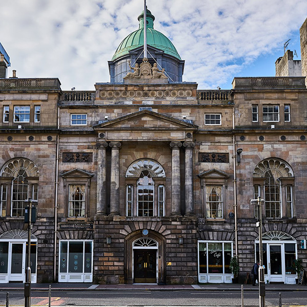 Exterior of Trades Hall