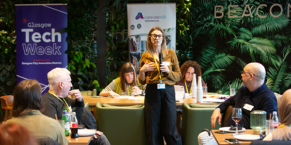 AccelerateHER event at Glasgow Tech Week