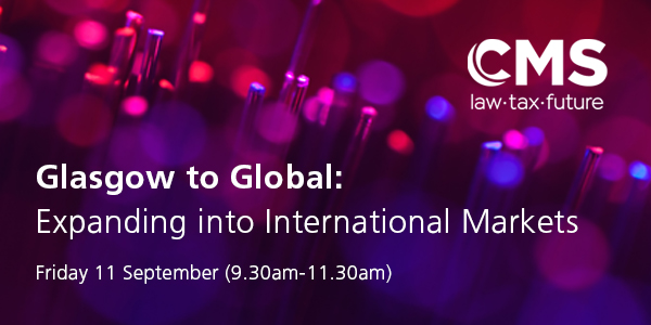 Glasgow to Global:  Expanding into International Markets
