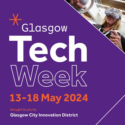 Glasgow Tech Week promotion 