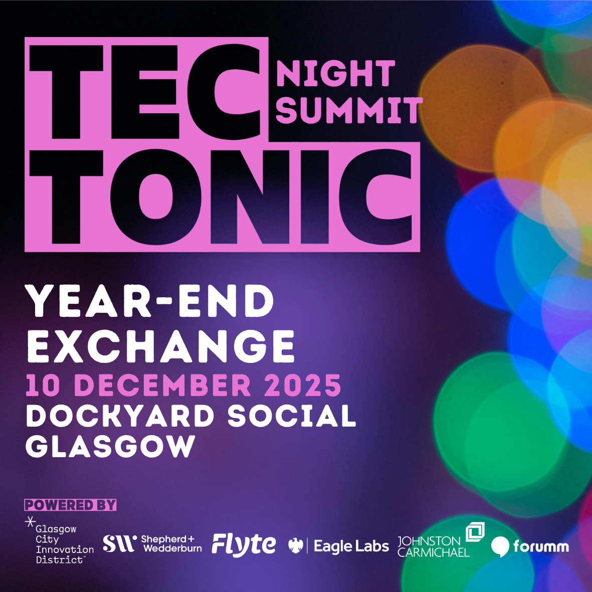 TecTonic Night Summit Year-End Exchange