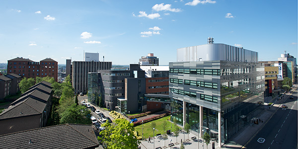 Exterior view of Strathclyde University 